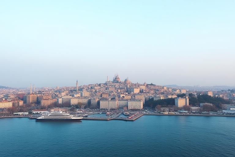 İstanbul'un panoramik manzarası, Türkiye